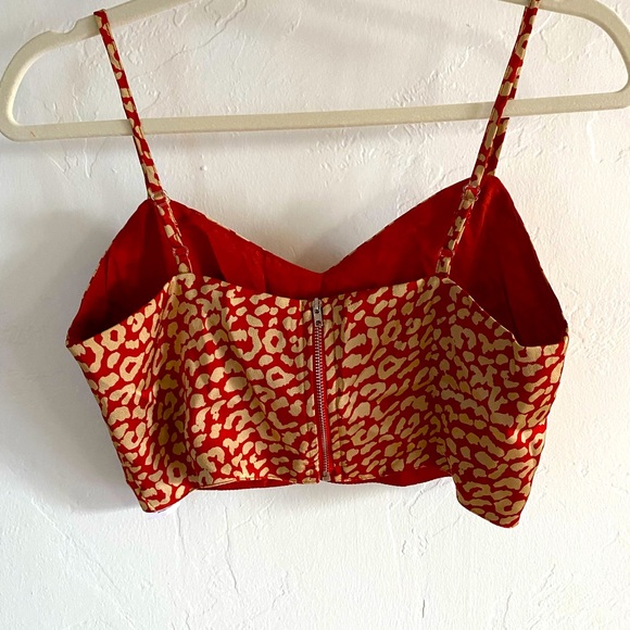 Quiz Bodice Crop Top - Picture 2 of 2